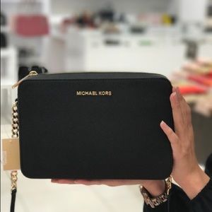 COPY - NWT Michael Kors Jet Set Black Crossbody